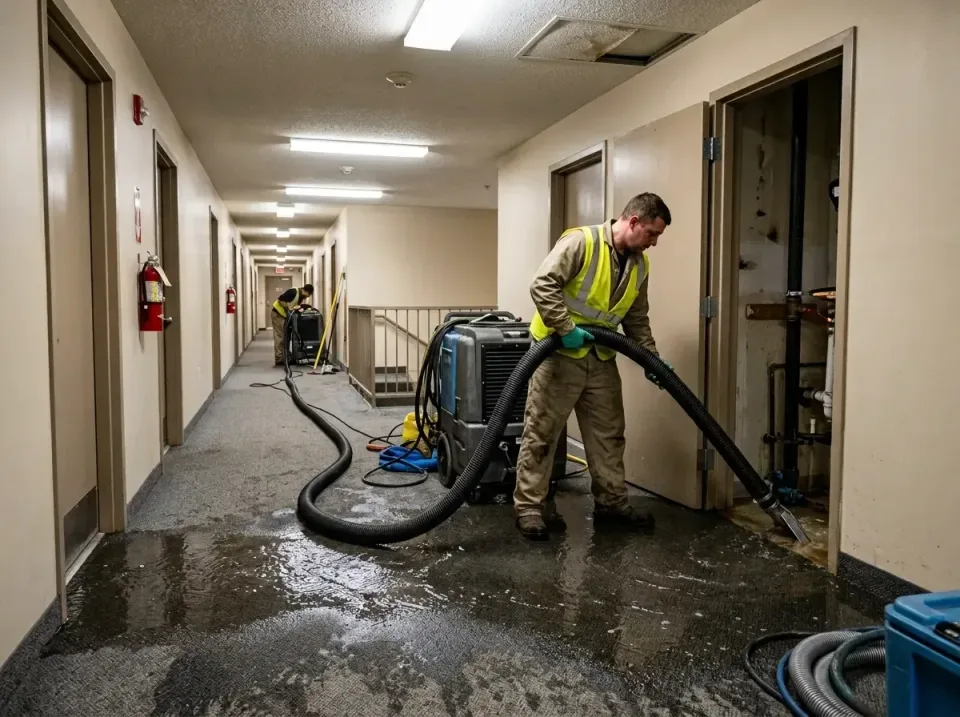 multi-unit-apartment-hallway-f-005 — frequently asked questions, Emergency Burst Pipe Water Extraction & Removal in Briar Ch…